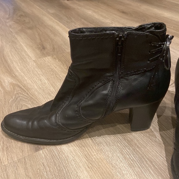 Tamaris black ankle boots - Picture 6 of 11